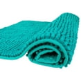 NonSlip Shaggy Microfiber Chenille Bathroom Rug Mat, Extra Soft and