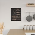 thumbnail image 6 of Sikiie American Flag with Desert Camouflage Print Canvas Decorative Hanging Painting, Anti-shrinkage Hanging Frame, Suitable for Home, Office Wall Decorations, 6 of 6