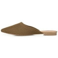 thumbnail image 3 of Brinley Co. Womens Almond Toe Knit Mule, 3 of 7