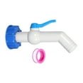 thumbnail image 1 of Adaptador de contenedor IBC, conexión rápida, resistente a fugas, repuesto para manguera de jardín, válvula de tanque de agua, adaptador de contenedor Estilo C, 1 of 8