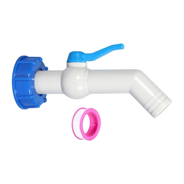 Adaptador de contenedor IBC, conexión rápida, resistente a fugas, repuesto para manguera de jardín, válvula de tanque de agua, adaptador de contenedor Estilo C