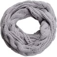 thumbnail image 1 of SURJDE Womens Thick Ribbed Knit Winter Infinity Circle Loop Scarf, 1 of 7