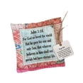 thumbnail image 4 of Edredón de oración con cruz en el interior, edredón cuadrado, decoración de regalo, edredón de oración de bolsillo hecho a mano, edredón cosido para Estilo K, 4 of 9