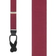 thumbnail image 2 of SuspenderStore Solid Color Suspenders - 1.5-Inch Wide Elastic - Button, Many Colors & 4 Sizes Includes Big&Tall, 2 of 4