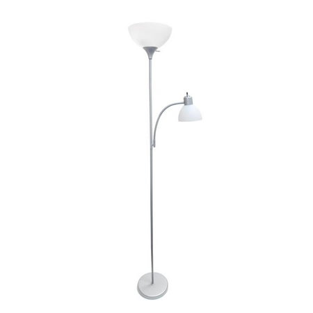 Simple Designs Floor Lamp with Reading Light, (Best Reading Lamp For Elderly)