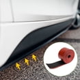thumbnail image 2 of Protector de faldones laterales para coche Universal 13Ftx3.74In Negro Rojo 1 Pcs de Unique Bargains, 2 of 7