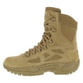 thumbnail image 3 of Reebok Work Men's 8" Rapid Response Soft Toe Stealth Boot with Side Zipper Coyote - RB8977, 3 of 7