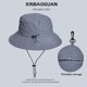 thumbnail image 4 of Summer Waterproof Packable Bucket Hat Portable Breathable Unisex Hat for Picnic Camping, 4 of 5