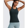 thumbnail image 2 of CRZ YOGA Seamless Workout Tank Tops for Women - Athletic Running Gym Sleeveless Shirts Racerback Breathable, 2 of 6