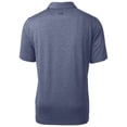 thumbnail image 3 of Men's Cutter & Buck Heather Blue Villanova Wildcats Forge Stretch Polo, 3 of 3