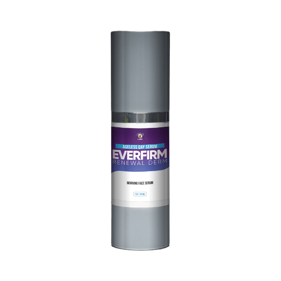 Everfirm - Renewal Derm - Anti Aging Morning Face Serum - Reduce Appearance of Wrinkles, Fine Lines, and Saggy Skin - Fast Acting, Non-Greasy Formula