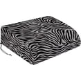 thumbnail image 1 of Zebra Print Camper Air conditioner Cover for Outside - Universal RV Ac Covers for Roof RV Winter Accessories Towing Accessories for Outside, 1 of 7