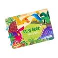 thumbnail image 2 of Carpeta de actividades libro Paster juego reutilizable para cumpleaños Dinosaurio CUTICAT Libro de parches, 2 of 6