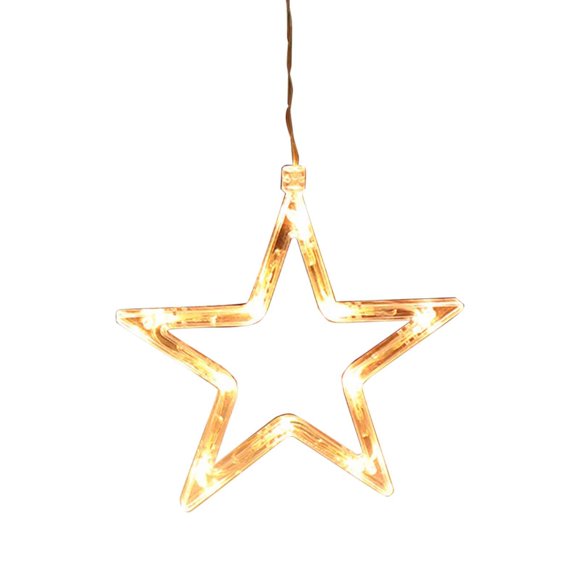 Binwennn Starlight Projector Outdoor Night Club Lights Color Changing Christmas Decoration Christmas Star Window Lights With Warm White LED Light Window Star Hanging Lights Christmas Decoration LED