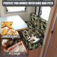 thumbnail image 2 of Pzuqiu 2 Piece Camo Palm Print Camper Cushion Covers Easy Using Camper Bench Seat Slipcover Replacement Full Protection Sofa Loveseat Chair Cover Protector for Rv Camper Car, 2 of 6