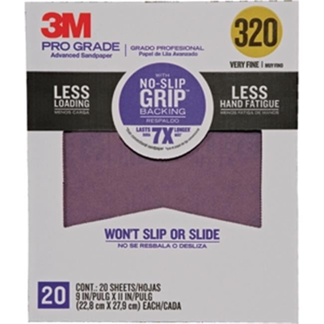 3M 26320CPPG Pro Grade Advanced Sandpaper, 9" x 11", Grit 320