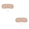 thumbnail image 4 of Baohd Machine Washable Castor Oil Pack Wrap for Easy Cleaning and Reuse Khaki 33 x 11cm 2Set, 4 of 6