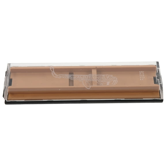 LOLIPPYY Compact Light Brown Plastic Oboe Reed Storage Box Made of ABS Material for Secure Reed