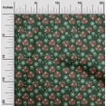 thumbnail image 1 of oneOone Polyester Lycra Green Fabric Christmas Sewing Fabric By The Yard Printed Diy Clothing Sewing Supplies 56 Inch Wide, 1 of 4