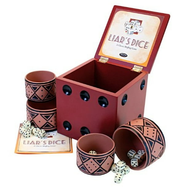 Juego de Mesa Dados de mentiroso Front Porch Classics N/A