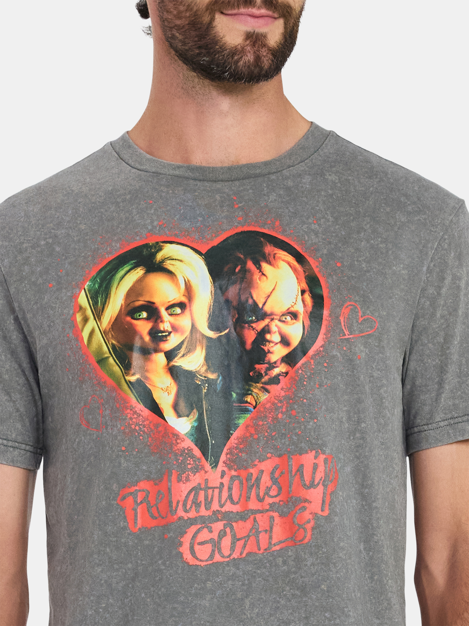 Chucky, Men's & Big Men's Valentine's Day Graphic Tee, Sizes XS-3XL