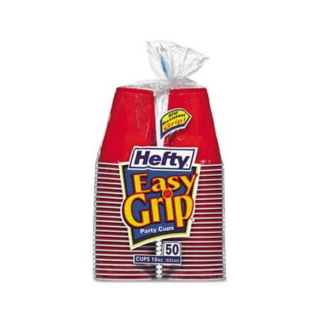Hefty Easy Grip Disposable Plastic Party Cups PCTC21807