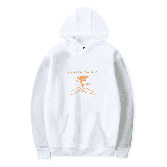 Lauren Daigle Merch Hoodie Handsand Flowers Hoodies Sweatshirt Long Sleeve For Men Women Pullover Streetwear