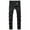 b Black, variant on LYXSSBYX Mens Jeans Cargo Pants on Men's New Tight-Fitting Ripped Straight Hip-Hop Stretch Motorcycle Trouser