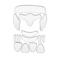 thumbnail image 2 of Parches Antiarrugas faciales reutilizables Sunnimix Almohadilla Antiarrugas Reutilizable, 2 of 8