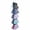 black, variant on AUQ Purse Organizer for Closet,Double-Sided Jewelry Storage Function Door Organizer Hanging,One Side for Jewelry Hanging Closet Organizer,Blue,35.5 x 130,Oxford cloth