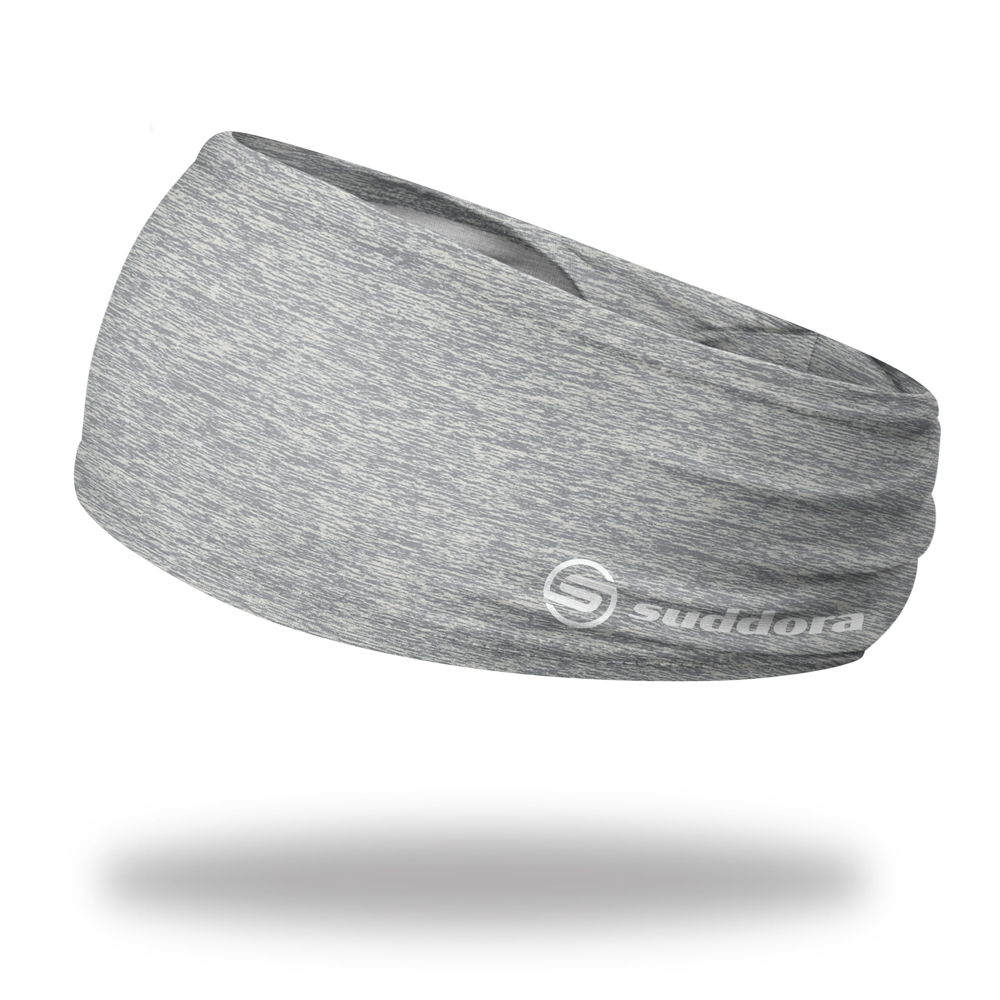 Suddora Light Static Gray Tapered Non-Slip Headband/Sweatband