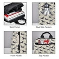 thumbnail image 3 of Yiaed Horse Print Lightweight Backpack Travel Backpacks Hiking Daypack for Women Men, 3 of 5
