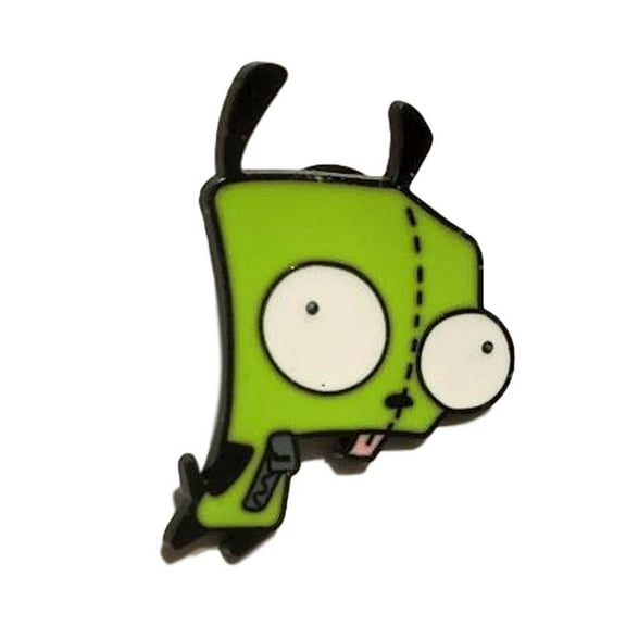 Invader Zim Gir Character 1.5 Inches Tall Enamel Metal Pin