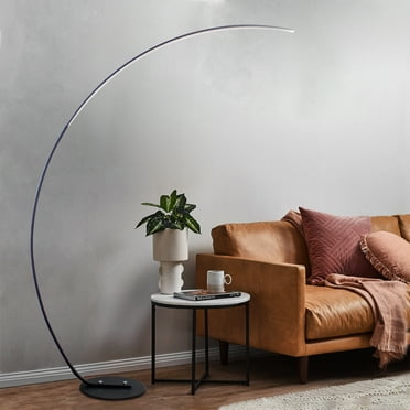 Lamp Depot 67" RGBW Arc Floor Lamp for Living Room, Modern LED Reading Lamp for Home Office Gaming Room