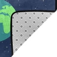 thumbnail image 6 of XMXY World Globe Earth Map Area Rugs Doormat Outdoor Entrance, Facecloth Non-slip Floor Mat Rug for Living Room Kitchen Sink Area Indoor,36"x24", 6 of 9