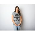 thumbnail image 5 of Womens I Just Want to Drink Wine and Pet My Dog Funny Humor Puppy Lover T shirt Womens Graphic Tees, 5 of 9