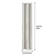 thumbnail image 3 of Xuniizn Blackout Curtains for Bedroom Thermal Insulated - Nylon,Spandex Black Out Curtains 2 Panels Set Room Darkening Window Curtains for Living Room, Beige, 3 of 9