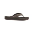 thumbnail image 2 of Sandalia Flip Flop Cobian Braided Bounce para mujer, talla 7, color chocolate, 2 of 4