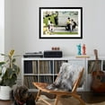 thumbnail image 4 of Art.com New Neighbors (or New Kids in the Neighborhood; Moving In) Giclee Print by Norman Rockwell, Black Frame Wall Art, 44" x 32", 4 of 5