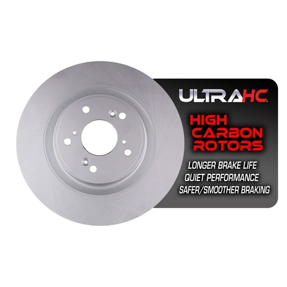 UltraHC Coated High Carbon Brake Rotor, Front UR001737, Honda CRV 2007-2003