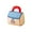 Brown, variant on Cute House-Shaped Cosmetic Bag, Large Capacity Toiletry Organizer, Portable Travel Makeup Pouch For Teens & S, Multi-Functional Storage Bag For Skincare & Beauty Essentials