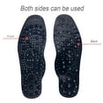 thumbnail image 6 of MEGICOT Cutable Magnetic Therapy Insoles, 1 Pair Breathable Acupressure Magnetic Massage Foot Therapy Reflexology Pain Relief Shoe Insoles With 68pcs Removable Magnets Fits All Men and Women, 6 of 8