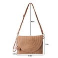 thumbnail image 2 of LAVA Straw Beach Bags Crossbody Bags for Women, Straw Raffia Clutch Handbag Purse for Summer (Khaki), 2 of 9