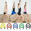 thumbnail image 3 of INC 11 PCS Resistance Band Set Yoga Pilates Abs Exercise Fitness Tube Workout Bands, 3 of 4