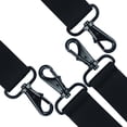 thumbnail image 3 of MELOTOUGH Men Suspender 1.5 Inch Wide X Back Suspender Adjustable Elastic Suspenders with Snap Hooks, 3 of 5