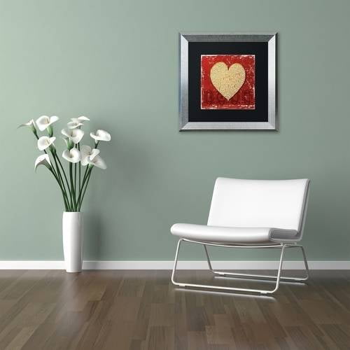 Trademark Fine Art "Every Time I'm With You" Canvas Art by Philippe Sainte-Laudy Black Matte, Silver Frame