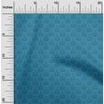 thumbnail image 2 of oneOone Cotton Jersey Medium Blue Fabric Asian Sewing Craft Projects Fabric Prints By Yard 58 Inch Wide, 2 of 4