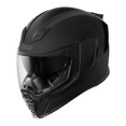 thumbnail image 3 of Icon Airflite Rubatone Motorcycle Helmet Black MD, 3 of 3