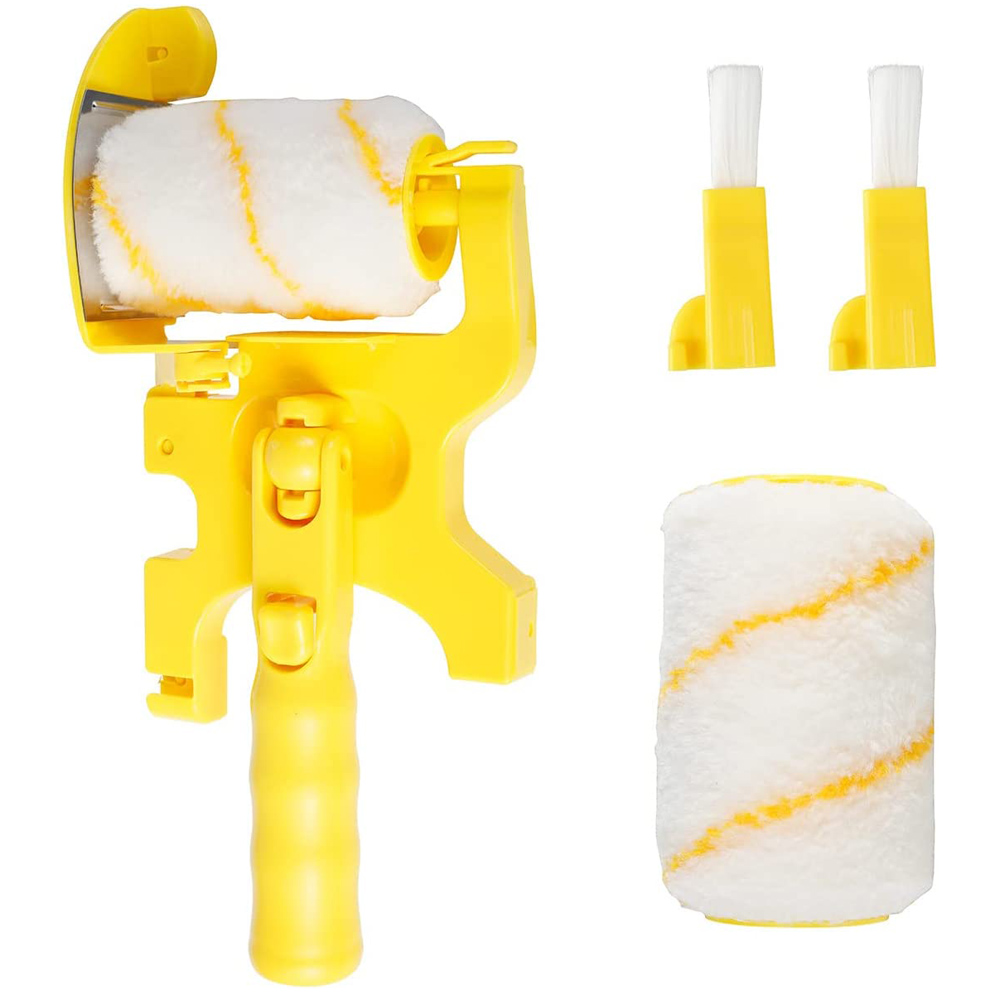 Handheld CleanCut Paint Edger Roller Brush, Portable Paint Edger Tool