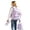 Light Purple, variant on Back To School Backpack Students Backpack With Lunch And Pencil Three Piece School Bundle